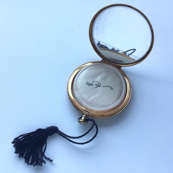 Vintage Other - Vintage Mid Century Fifth Avenue Compact Mirror